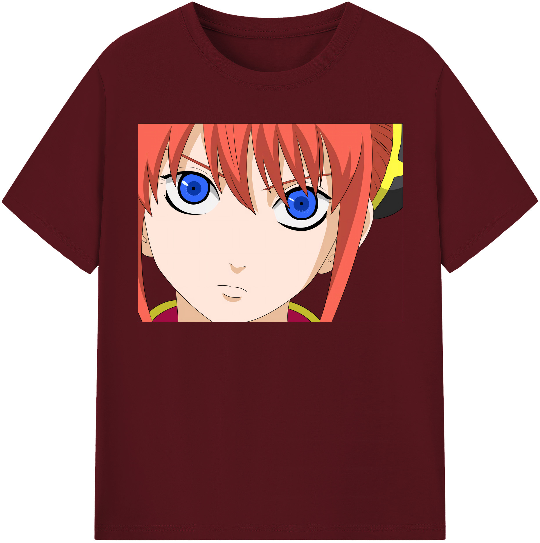 （画像用） ぎんたま 坂田銀時（さかたぎんとき） 神楽 志村新八（しむら しんぱち） GINTAMA Sakata Gintoki Kagura Shimura Shinpachi 綿100％半袖Tシャツ（フロントプリント）